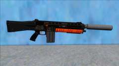 GTA V Vom Feuer Assault Shotgun Orange V8 für GTA San Andreas
