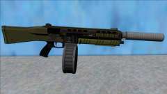 GTA V Vom Feuer Assault Shotgun Green V7 pour GTA San Andreas