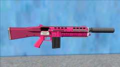 GTA V Vom Feuer Assault Shotgun Pink V8 für GTA San Andreas
