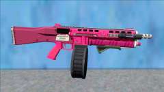 GTA V Vom Feuer Assault Shotgun Pink V5 pour GTA San Andreas