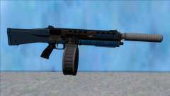 GTA V Vom Feuer Assault Shotgun LSPD V7 für GTA San Andreas