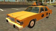 Mercury Grand Marquis 1986 Taxi pour GTA San Andreas