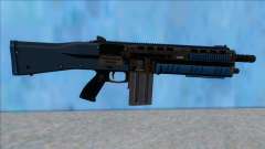 GTA V Vom Feuer Assault Shotgun LSPD V15 für GTA San Andreas