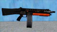 GTA V Vom Feuer Assault Shotgun Orange V11 pour GTA San Andreas