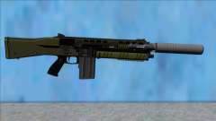 GTA V Vom Feuer Assault Shotgun Green V2 für GTA San Andreas