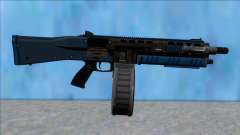 GTA V Vom Feuer Assault Shotgun LSPD V11 für GTA San Andreas