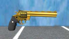 CSO2 Golden Anaconda Revolver pour GTA San Andreas