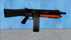 GTA V Vom Feuer Assault Shotgun Orange V14 pour GTA San Andreas