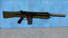 GTA V Vom Feuer Assault Shotgun Green V8 für GTA San Andreas