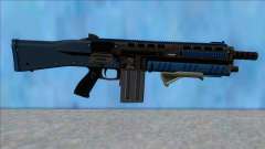 GTA V Vom Feuer Assault Shotgun LSPD V10 für GTA San Andreas