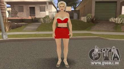 DOA Rachel Berry Burberry Christmas Special V1 pour GTA San Andreas