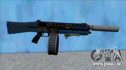 GTA V Vom Feuer Assault Shotgun LSPD V3 für GTA San Andreas