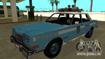 Dodge Diplomat 1987 Département de police de New York pour GTA San Andreas