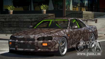 Nissan Skyline R34 GST-R PJ4 für GTA 4