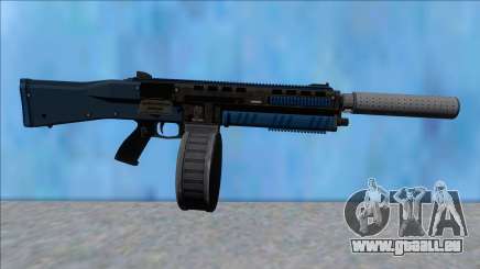 GTA V Vom Feuer Assault Shotgun LSPD V7 für GTA San Andreas