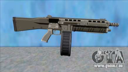 GTA V Vom Feuer Assault Shotgun Platinum V14 für GTA San Andreas