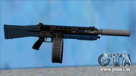 GTA V Vom Feuer Assault Shotgun LSPD V1 für GTA San Andreas