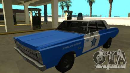 Plymouth Belvedere 4 portes 1965 Chicago Police De pour GTA San Andreas