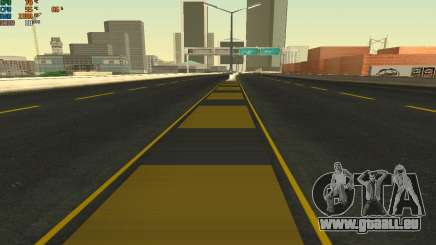Neue Straßen für San Fierro für GTA San Andreas
