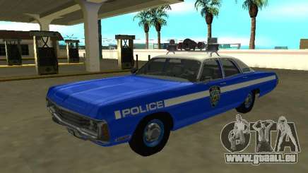 Dodge Polara 1972 Département de police de New York pour GTA San Andreas