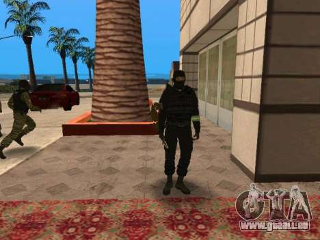Ein Polizist mit Maske für GTA San Andreas