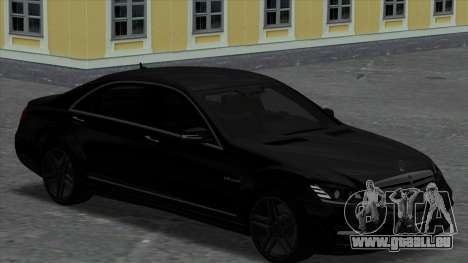Mercedes-Benz S65 W221 Black pour GTA San Andreas