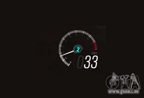 Forza Horizon 3 Speedometer für GTA San Andreas