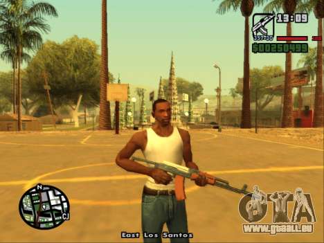 Ak-74 STYLE SA pour GTA San Andreas