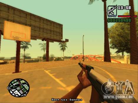 Ak-74 STYLE SA pour GTA San Andreas