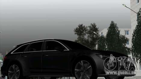 Audi RS6 Avant Black pour GTA San Andreas