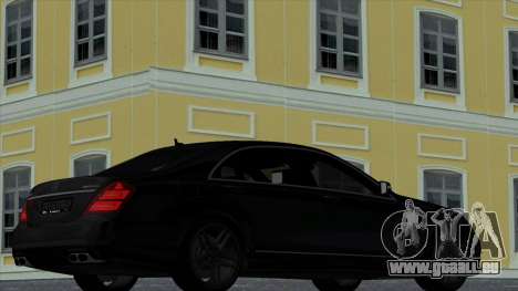 Mercedes-Benz S65 W221 Black für GTA San Andreas