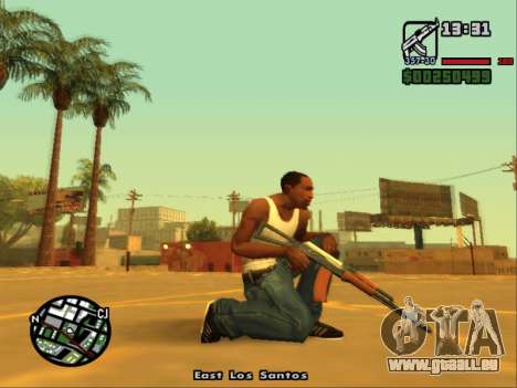 Ak-74 STYLE SA pour GTA San Andreas