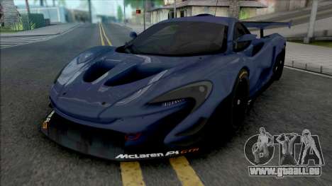 McLaren P1 GTR (SA Lights) pour GTA San Andreas