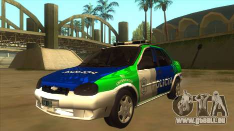 Chevrolet Corsa Police Bonaerense pour GTA San Andreas