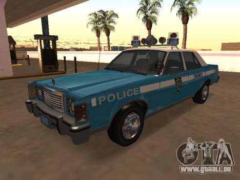 Ford Granada 1977 NYPD (Marbella GTA IV) pour GTA San Andreas