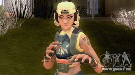 Raze Valorant pour GTA San Andreas