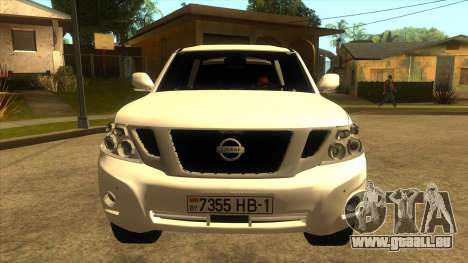 Nissan Patrol Y62 pour GTA San Andreas