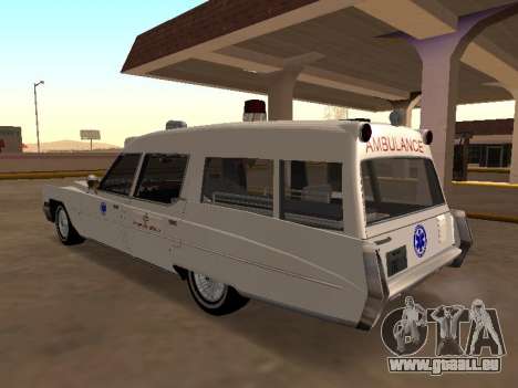 Cadillac Fleetwood 1970 Ambulance pour GTA San Andreas