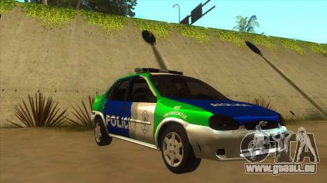 Chevrolet Corsa Police Bonaerense pour GTA San Andreas