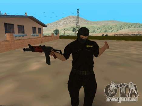 Peau du FSB dans un masque pour GTA San Andreas