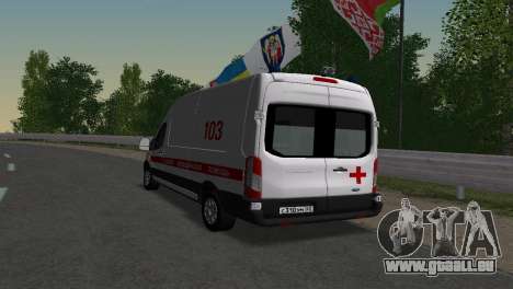 Ford Transit Ambulance Aide médicale pour GTA San Andreas