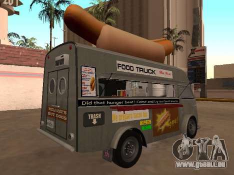 Temps Matador 1952 Hotdog Van - Edition pour GTA San Andreas
