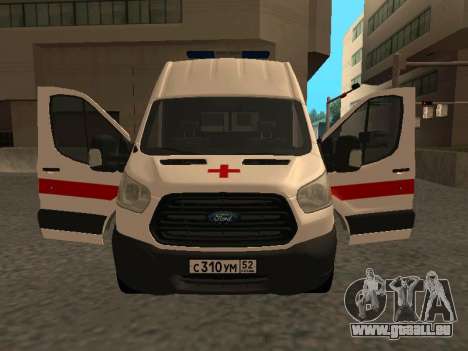 Ford Transit Ambulance Medical Aid für GTA San Andreas