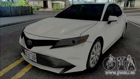 Toyota Camry XLE 2018 pour GTA San Andreas