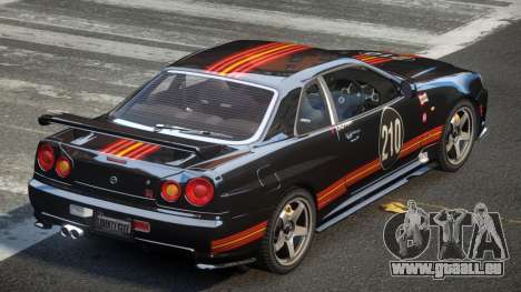 Nissan Skyline R34 GST Racing L2 pour GTA 4