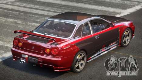 Nissan Skyline R34 GST Racing L6 pour GTA 4