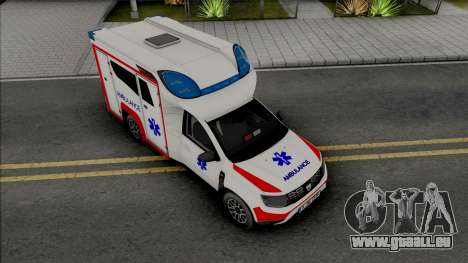 Dacia Duster 2020 Ambulance für GTA San Andreas