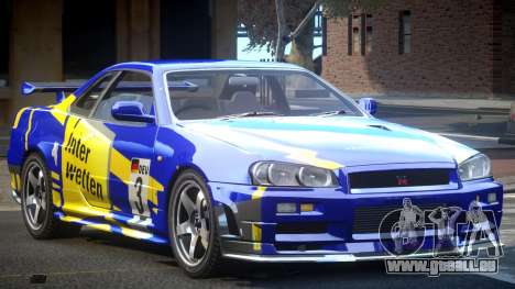 Nissan Skyline R34 GST Racing L7 für GTA 4