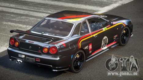 Nissan Skyline R34 GST Racing L1 für GTA 4