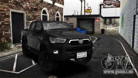 2021 Toyota Hilux unbesiegbar Exklusiv für GTA San Andreas